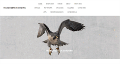 Desktop Screenshot of manchesterbirding.com